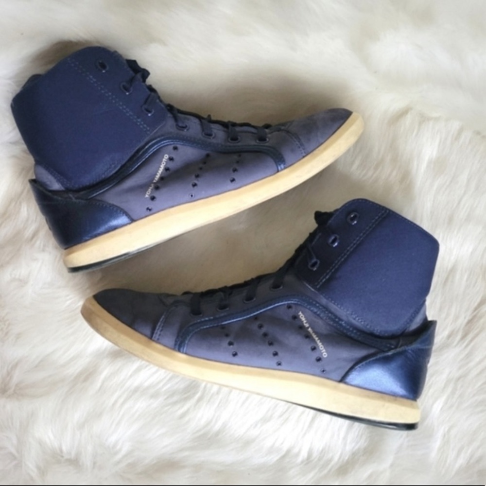 Y-3 adidas vintage hightops